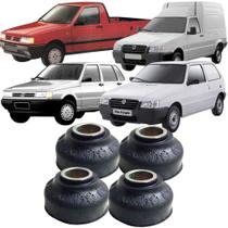 Jogo Buchas Pneuzinho Braço Oscilante Fiat Uno Fiorino Axios