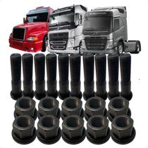 Jogo C/ 10 Parafusos Estriado 22x113,5mm Traseira C/ Porca Jogo C/ 10 Parafusos Estriado 22x113,5mm Traseira C/ Porca