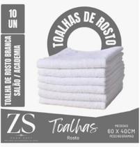 Jogo C/ 10 Tolhas De Rosto Branca - 40x60cm - Profissional - Toalha Simples - 60g - Cabeleireiro Jogo C/ 10 Tolhas De Rosto Branca - 40x60cm - Profissional - Toalha Simples - 60g - Cabeleireiro