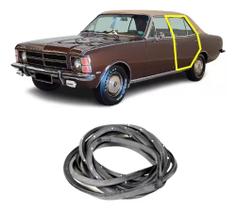 Jogo c/2 borrachas para as portas Traseira Opala 4 Portas Todos - Disk Bor