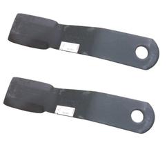 Jogo c/ 2 Faca Roçadeira p/ Tatu 630mm Corte Duplo - Furo 38mm - 0388