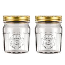 Jogo C/2 Pote Americano Nadir Vintage 500ml P/mantimentos