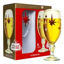 Jogo C/ 2 Taça Cerveja Stella Artois Edição Fim De Ano 330ml