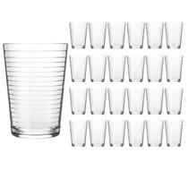 Jogo C/24 Copos De Vidro Arizona Transparente 200ml