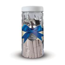 Jogo c/ 24 Talheres Branco c/ Pote - Martinazzo