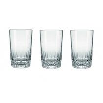 Jogo C/3 Copos de Vidro Lancia Suco Água Refrigerante 240ml