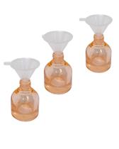 Jogo C/ 3 Funis de Plástico Para Frascos Pequenos