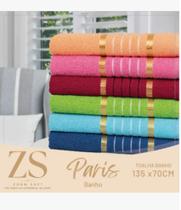 Jogo C/4 Toalhas De Banho Gigante Toalhão 100% Algodão, 70cm X 135cm, Estilo Paris, Toalha Zoom Soft Jogo C/4 Toalhas De Banho Gigante Toalhão 100% Algodão, 70cm X 135cm, Estilo Paris, Toalha Zoom Soft