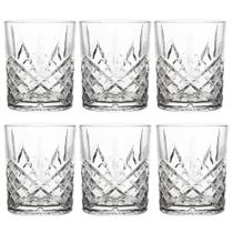 Jogo C/ 6 Copos Baixos de Vidro Dublin Clear 320ml Bar Bebidas Drinks Luxo Jogo C/ 6 Copos Baixos de Vidro Dublin Clear 320ml Bar Bebidas Drinks Luxo