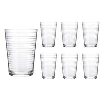 Jogo C/6 Copos De Vidro Arizona Transparente 200ml