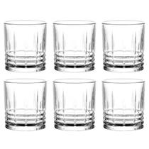 Jogo C/ 6 Copos Sun Stone de Vidro 320ml Bebidas Coquetéis Suco Água Resistente Luxo Jogo C/ 6 Copos Sun Stone de Vidro 320ml Bebidas Coquetéis Suco Água Resistente Luxo