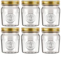 Jogo C/6 Pote Americano Nadir Vintage 500ml P/mantimentos