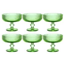 Jogo C/ 6 Taças de Sobremesa Versalhes Verde 310ml Cozinha Restaurante Mesa Posta Jogo C/ 6 Taças de Sobremesa Versalhes Verde 310ml Cozinha Restaurante Mesa Posta