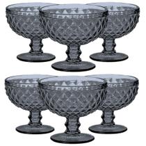 Jogo C/ 6 Taças P/ Sobremesa Bico De Abacaxi Haüskraf 310ml - Haüskraft Jogo C/ 6 Taças P/ Sobremesa Bico De Abacaxi Haüskraf 310ml - Haüskraft