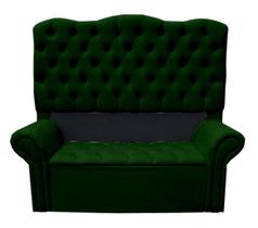 Jogo Cabeceira + Recamier Baú Agnes Para Cama Box Casal 1.28