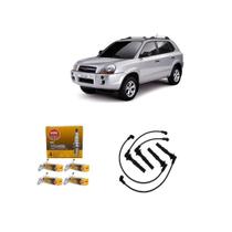 Jogo Cabo E Vela Hyundai Tucson 2.0 04 05 06 07 08 09 10