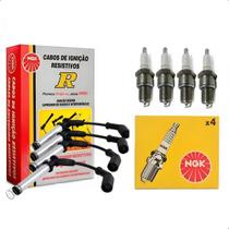 Jogo Cabo E Velas Onix Cobalt Prisma 1.4 8v Spe/4 2012/ Ngk