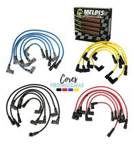 Jogo Cabos De Vela Para Opala 6 Cilindros gasolina, alcool Melpis SCG64 Jogo Cabos De Vela Para Opala 6 Cilindros gasolina, alcool Melpis SCG64