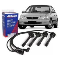 Jogo Cabos De Velas 1.6 1.8 16v Acdelco Corolla 1992 A 2002 19348570