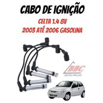 Jogo Cabos De Velas Cabo Ignição Celta 1.4 - 8V 2003 - 2006 - XS10001 - delphi