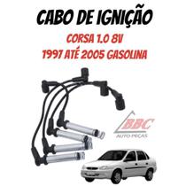 Jogo Cabos De Velas Cabo Ignição Corsa 1.0 - 8V 1997 ate 2015 - XS10001 - delphi