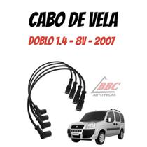 Jogo Cabos De Velas Cabo Ignição Fiat Doblo 1.4 - 8V - 2007 - XS10563