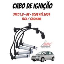Jogo Cabos De Velas Cabo Ignição Stilo 1.8 - 8V 2003 - 2009 - XS10001 Jogo Cabos De Velas Cabo Ignição Stilo 1.8 - 8V 2003 - 2009 - XS10001