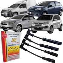 Jogo Cabos de Velas Ignição Fiorino Grand Siena Novo Palio Uno Punto Strada 1.4 8v Evo Flex NGK Jogo Cabos de Velas Ignição Fiorino Grand Siena Novo Palio Uno Punto Strada 1.4 8v Evo Flex NGK