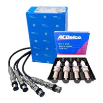 Jogo Cabos Velas De Ignicao 1.6 8v Kit Nova Gol 1.0 8v,1.6 Flex voyage saveiro fox polo