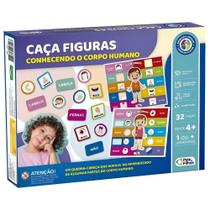 Jogo Caça Figuras - Corpo Humano - Pais E Filhos Jogo Caça Figuras - Corpo Humano - Pais E Filhos