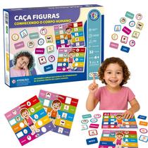 Jogo Caça Figuras Corpo Humano Pedagogico Inclusivo Formas