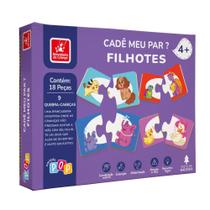 Jogo Cadê Meu Par Filhotes - Brincadeira de Criança Jogo Cadê Meu Par Filhotes - Brincadeira de Criança