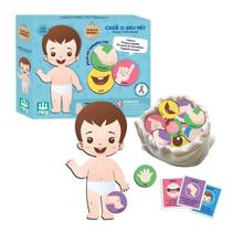 Jogo Cadê O Seu Pé Brinquedo Infantil Pedagógico Com 42 Peças Jogo Cadê O Seu Pé Brinquedo Infantil Pedagógico Com 42 Peças