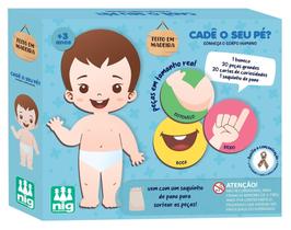 Jogo Cadê O Seu Pé - Nig Brinquedos Jogo Cadê O Seu Pé - Nig Brinquedos