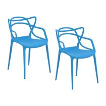 Jogo Cadeira Allegra PP Azul Rivatti - 2 Unidades