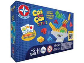 Jogo Cai Não Cai Tetris Brinquedos Estrela Jogo Cai Não Cai Tetris Brinquedos Estrela