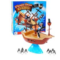 Jogo caiu perdeu Barco Pirata Equilíbrio Dos Pinguins Grande