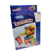 Jogo Caiu Perdeu Torremoto 39 pçs Folia Jogo Caiu Perdeu Torremoto 39 pçs Folia