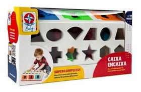 Jogo Caixa Encaixa Educativo Com 18 Peças 6 Chaves - Estrela Jogo Caixa Encaixa Educativo Com 18 Peças 6 Chaves - Estrela