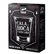 Jogo Cala A Boca E Bebe Logo 50 Cartas Buro