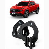 Jogo Calço Mola Elevar 2,5cm Dianteiro Fiat Toro
