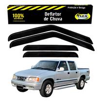 Jogo Calha Defletor Chuva Chevrolet S10 2.2 2.5 1995 A 2000