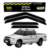 Jogo Calha Defletor Chuva Chevrolet S10 2.4 2.8 2000 A 2007 Jogo Calha Defletor Chuva Chevrolet S10 2.4 2.8 2000 A 2007