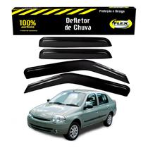 Jogo Calha Defletor Chuva Clio Sedan 1.6 1999 A 2002