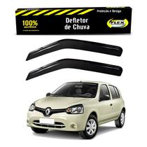 Jogo Calha Defletor Chuva Renault Clio 1.0 16v 2013 A 2016