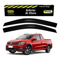 Jogo Calha Defletor Chuva Saveiro G7 1.6 2017 A 2022 Jogo Calha Defletor Chuva Saveiro G7 1.6 2017 A 2022