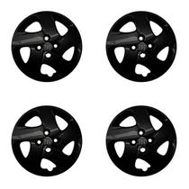 Jogo calota 298cb 14 preto brilhante mobi 2019 2020 ep