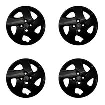 Jogo calota 298cb 14 preto brilhante mobi 2019 2020 ep