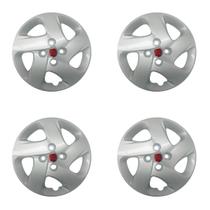 Jogo calota 298cb aro 14 prata mobi 2019 2020 p