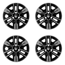 Jogo calota 880ar aro 14 preto prata kwid outsider 2023 Jogo calota 880ar aro 14 preto prata kwid outsider 2023